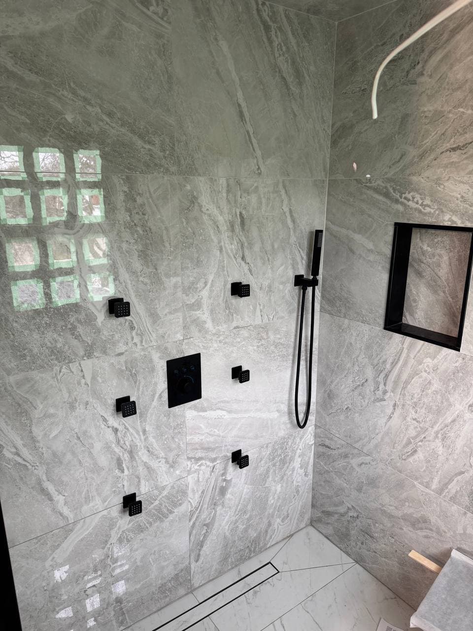 Bathroom plumbing renovation